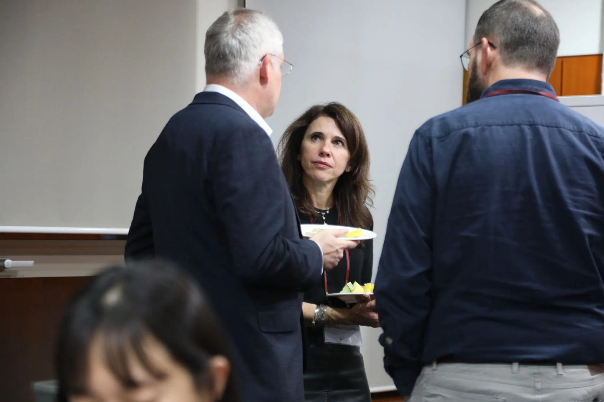 Philippe Gerard, President of the Belgian Korean Business Forum (BKBF) attending an event organized by Korea University, together with other representatives of the Belgium community in Seoul.