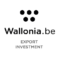 Logo of the Walloon Agency AWEX, which supports both Belgian companies abroad and foreign companies in Belgium/that which to enter the Belgian market