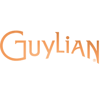 Logo of the Belgian chocolate maker Chocolaterie Guylian.