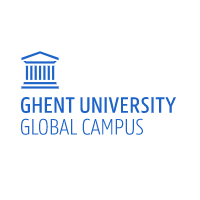 Logo of Ghent University Global Campus, the first Belgian university to open a branch in South Korea